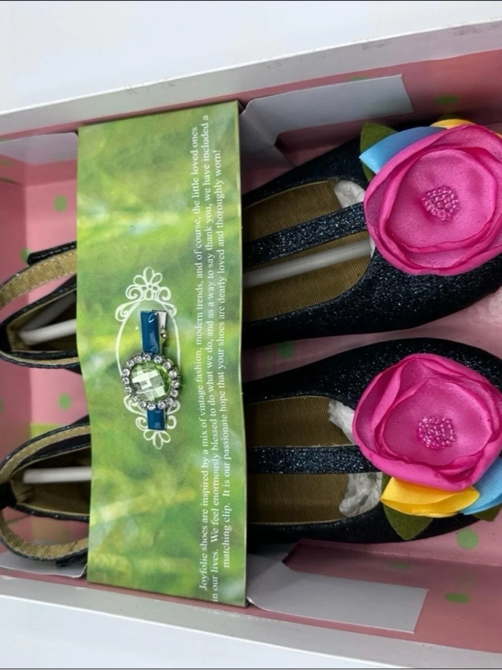 JoyFolie Maya Midnight Girls Shoes - NIB - Size 2Y